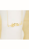 Birds on Branch 9-Karat Gold Necklace - Sharon-I