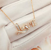 Expressive Love Rose Gold Diamond 18 Karat Necklace - Sharon-I