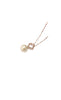Freshwater Pearl Diamond 18 Karat Gold Necklace - Sharon-I