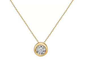 Best-Seller 18 Karat Gold with Diamonds Necklace - Sharon-I