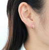 Round Hoop 9 Karat Gold  Earring - Sharon-I