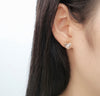 Heart Dancing Diamond 18 Karat Stud Earrings - Sharon-I