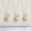 Best-Seller Angel 18 Karat Gold and Diamond Necklace - Sharon-I